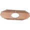 Ekena Millwork Chrysler Wood Fretwork Pierced Ceiling Medallion, Cherry, 16"W x 8"H x 4 1/4"ID x 1/4"T CMWP16X08X0250CSCH - alternate 2